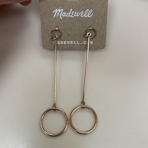 Madewell drop earrings